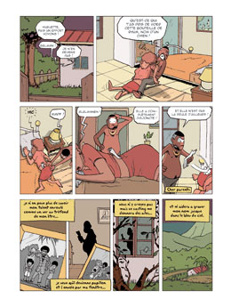 Lé Zitata, bande dessinée de Luko, ancien étudiant du Cesan