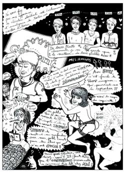 Phantasmes, bande dessinée réalisée par un collectif d'auteurs formés au Cesan