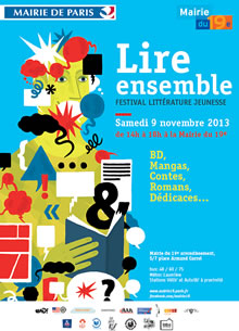 Festival Lire ensemble à la mairie du 19ème arrondissement de Paris